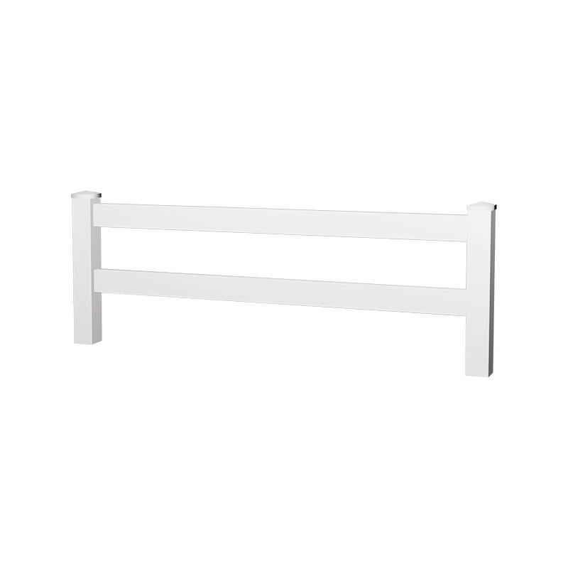 HDA 2-Rail PVC Farm Fiding