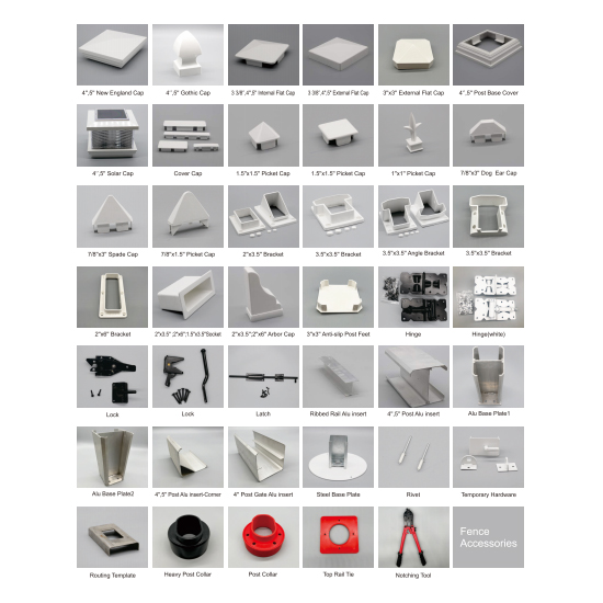 PVC -aitapaneelit tarvikkeet